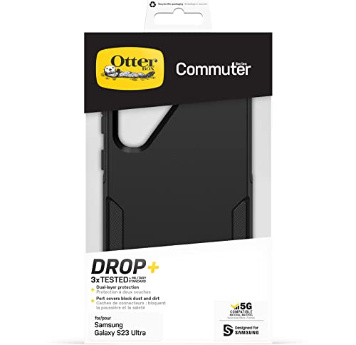 Samsung Galaxy S23 Ultra Commuter Series Case - Black Samsung Galaxy S23 Ultra Commuter Series Case - Black